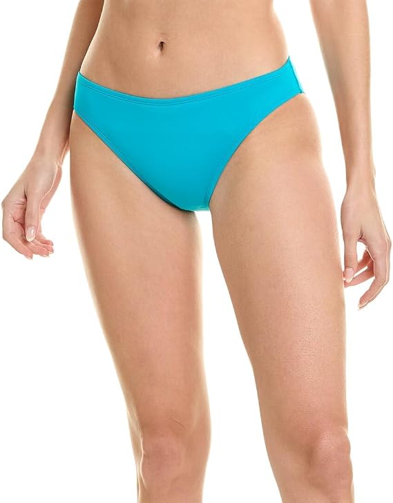 La Blanca Bikini Bottoms for Women Island Goddess Solid Hipster Swimsuit Bottom