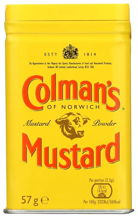 Colmans Mustard Dry 12x 2OZ