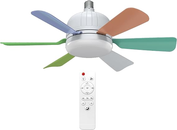 LED Ceiling Fan Quiet Reversible Motor, Memory Function