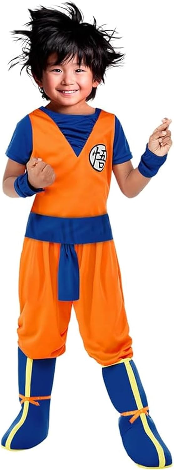 Funidelia Goku Costume - Official Dragon Ball for Kids Son Goku Anime and Saiyan