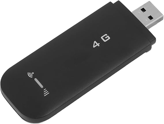 Portable Router, Hotspot Unlimited Data Portable Hotspot WPA WPA2 Encryption 4G LTE USB Support 10 Devices (Black)