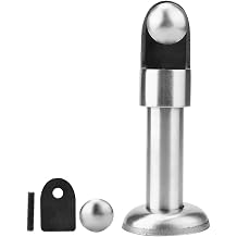 Door Lock Indicator, Privacy Indicator Lock and Lever Large in-USE or Vacant, Partition Fittings Stainless Steel Support Perfect for Public restrooms Restaurants, Hospitals, Offices. Satin Nickel