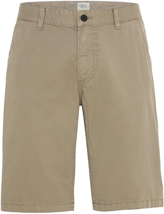 camel active Men's Basic Chino Regular Fit Houston Shorts
