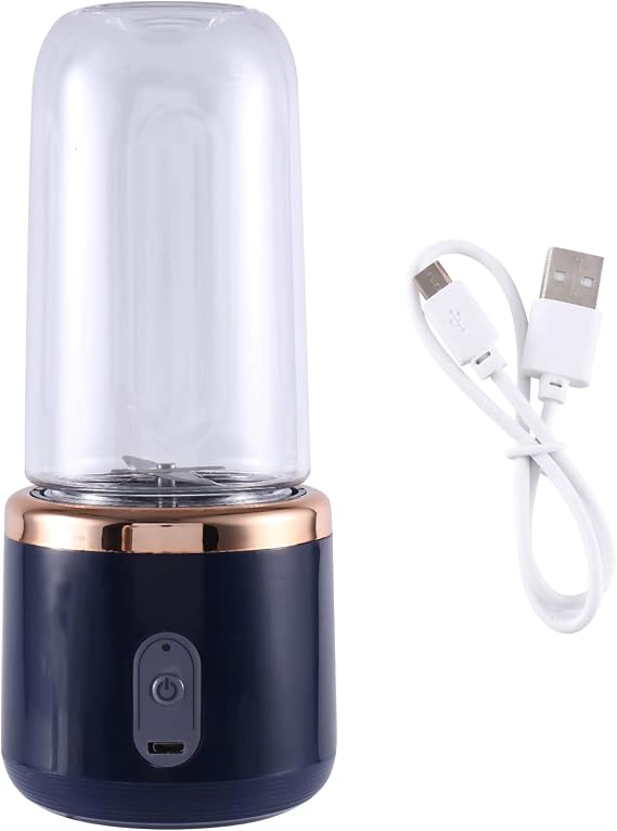 Portable Blender Mini,Juice Blender, USB Personal Mixer with A Juice Smoothie Cup, 400Ml Portable Blender Shakes