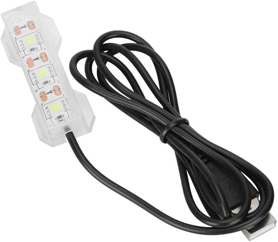 Blue Light Small Aquarium Led Light, Multicolor Led Fish Tank for Freshwater Plants Aquarium Accessories,Fish and Aquatic Pets,Small Aquarium Light Tank Lamp for or Office Desk Tank [Energy Class A+++]