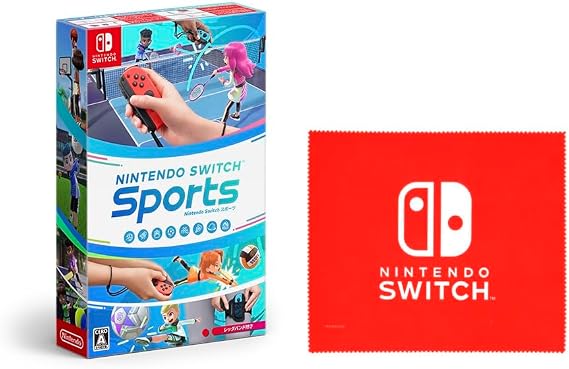 Nintendo Switch Sportsニンテンドースイッチスポーツ -SwitchNintendo Switch ロゴデザイン マイクロファイバークロス 同梱
