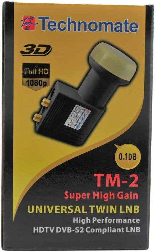 TM-2 0.1 dB Universal Twin Super High Gain LNB