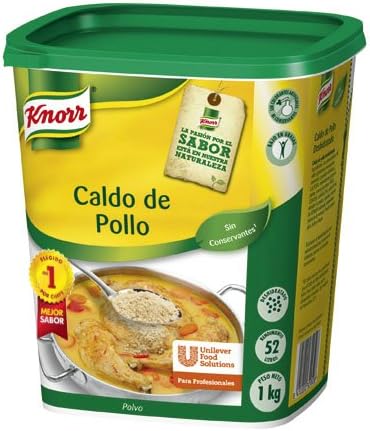 Knorr Chicken Flavour Bouillon Stock Powder Mix 1Kg Perfect for Soups or Paella