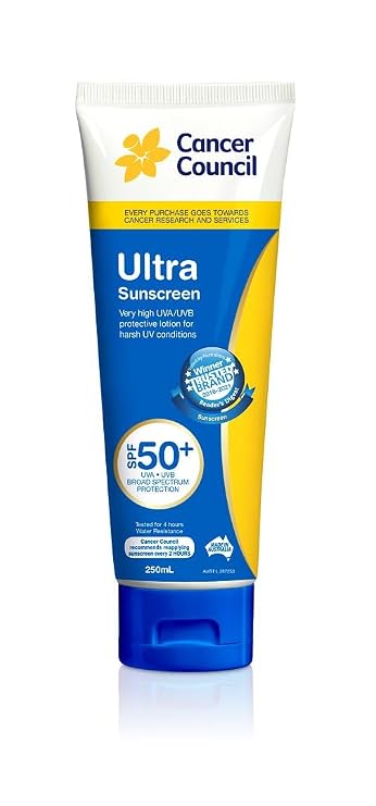 CANCER COUNCIL SPF50+ Ultra Sunscreen Tube 250mL
