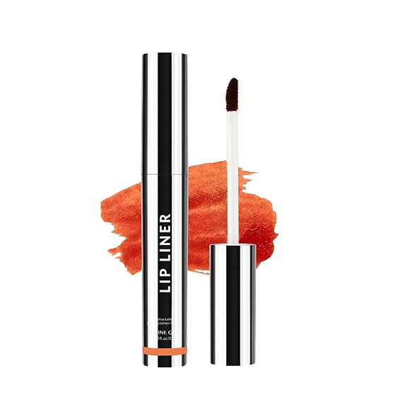 Peel Off Lip Liner Stain Velvet Lip Glkoss Long-Lasting, Moisturizing & Non-Sticky Matte Lip Lacquer, Pigmented, Smudge-Proof Liquid Lipgloss (red)