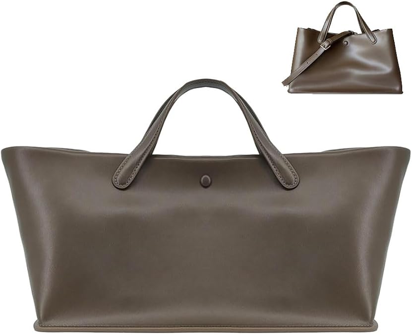 Women's Tote Bag, Commuting Handbags with Leather Shoulder Strap, Designer Oversized Totes Top Handle Handbag