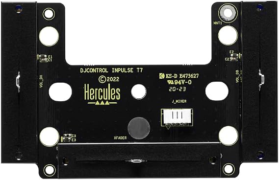 Hercules crossfader, Black (4780960)