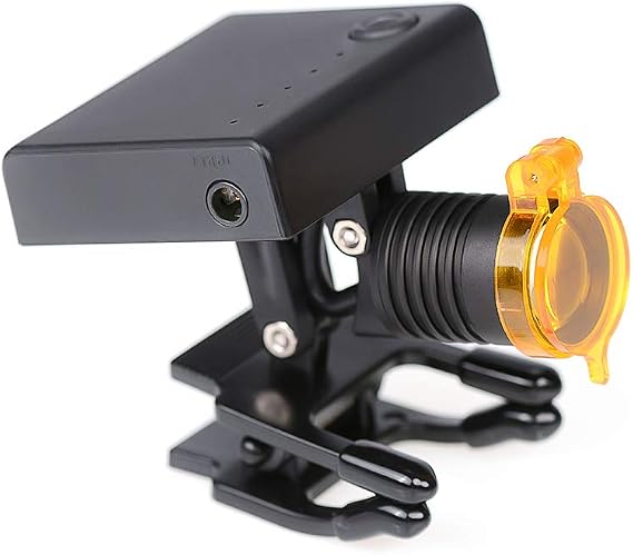 3W Dental LED Headlight with Optical Filter for Binocular Loupes DY-010 Glasses