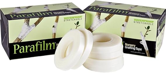 Genuine Parafilm Nursery Grafting Tape 1" Roll 30 Yards 90' 1080 Inches Per Roll (6 Rolls (Box))