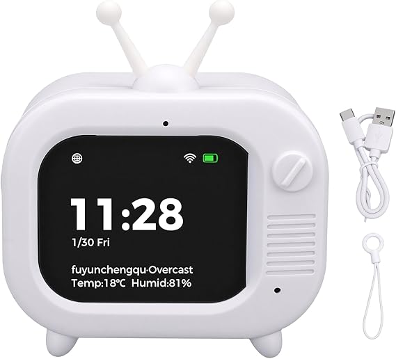 AI Voice Companion Robot Smart Assistant with 60+ Languages WiFi Connectivity for Kids Education Home Office