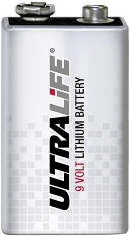 ULTRA LIFE, 10 year, smoke alarm battery, U9VL-X
