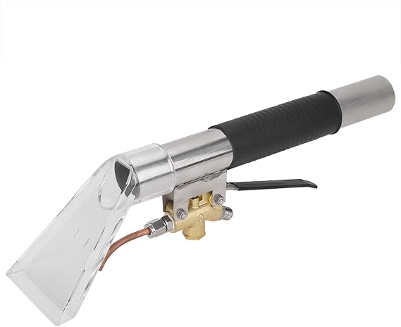 SIXRUN Carpet Extractor, Stainless Steel Tool, for Carpet, Sofa, Home, Upholstery, Auto Detailing with Portable Extractors and Truck Mounts