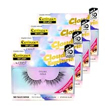 2x Cloud Euphoria - CIELO Bundle With 2X Cloud Euphoria - INTENSE by EBIN NEW YORK Faux Mink Eyelashes with Wispy to Full-Volume Styles, Lightweight, Reusable Gift Set (4 Items)