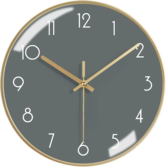 Nordic Silent Minimalist Modern Living Room Kitchen Clock Quartz Luxury Reloj Pared Home ation Available As A,P-12 inch