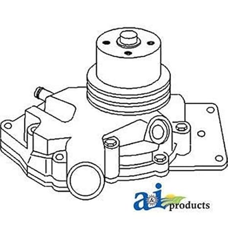Compatible with John Deere Pump Assembly Water Part No: A-AR77142