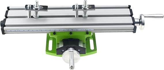 Mini Precision Multifunction Worktable BG6300 Bench Vise Fixture Drill Milling Machine X and Y- Adjustment Coordinate Table