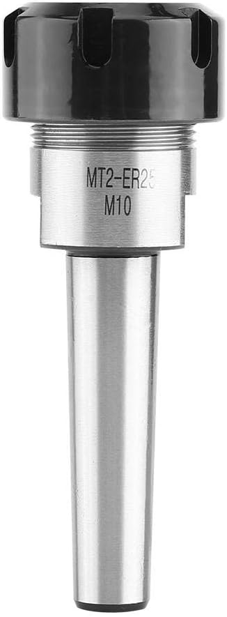 ER25 MT2 M10 Taper Collet Chuck Holder Face Milling Arbor Adapter CNC Carbon Steel Milling Lather Tools