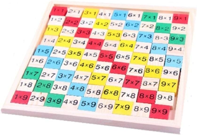 Pyramigo Wood Multiplication Table Set