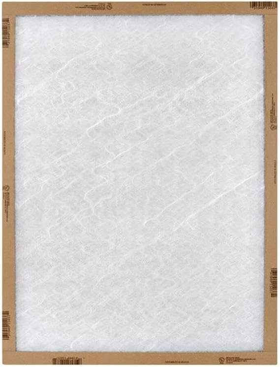 Flanders Air Filter Panel Ez Flow II Merv 4-12 Pack, Residential - 14x20x1