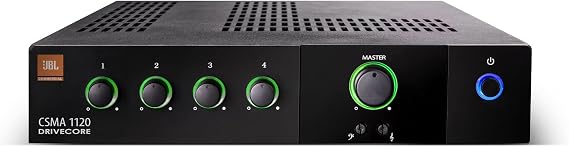 JBL Professional CSMA1120 Commercial Series Single-Channel 120-Watt Powered Audio Mixer/Amplifier