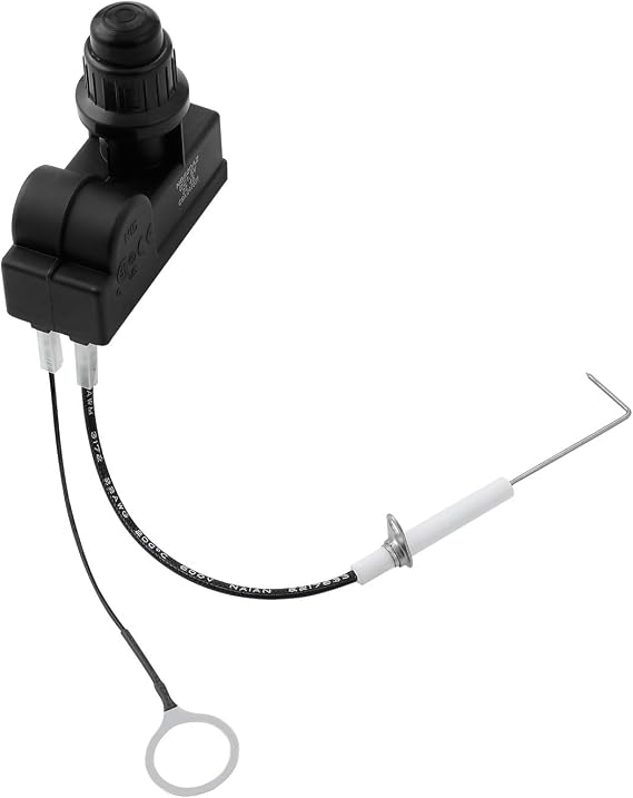 Grill Igniter Kit for Blackstone 36 Inch Griddles | Push-button electronic ignition with spark plug and earth cable for outdoor griddle repair