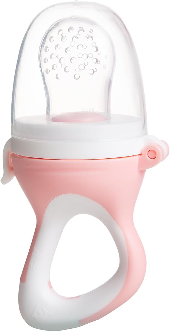 Babyjem Silikon Uçlu Meyve Sebze Emziği - Pembe Çok Renkli 8681049216007