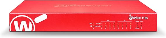 Trade Up to WatchGuard Firebox T185 with 3 Year Basic Security Suite - High-Performance Firewall, SFP+, 2.5Gb & 1Gb Ports, Enterprise Branch Security (WGT185000+WGT1850203)