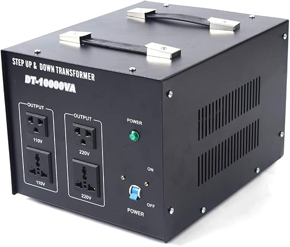 ST-10000 Voltage Converter Transformer Power Step Up/Down 110V to/from 220V