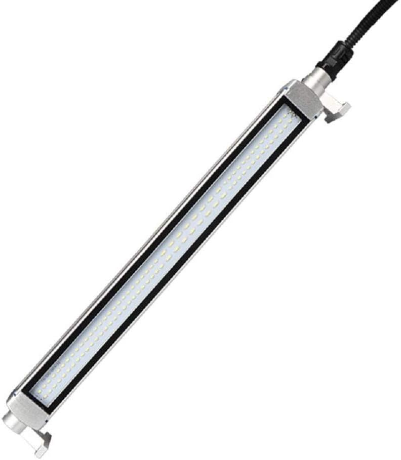 IndustrialMachine LED Tube Light 6w 24V IP68 Explosion Proof LED Light Tube Long 280mm CNC Machine Interner Lamp 280mm White Light6W [Energy Class F]
