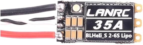 BLHeli S 2-6S Lipo 35A Brushless Controller Built-in Programmable RGB LED D-Shot 150/300/600 ONESHOT125 for RC FPV Drone Parts Accessories