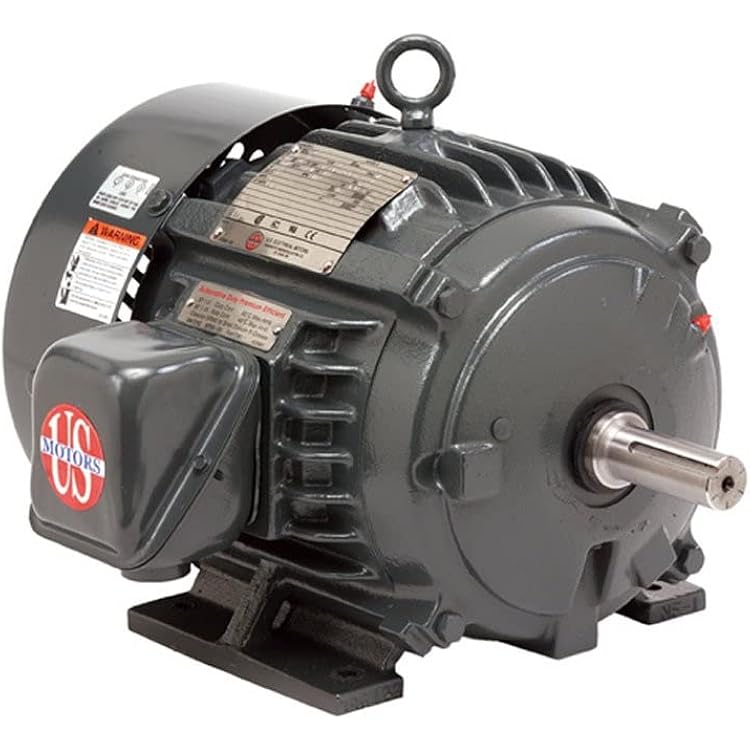 5 hp 1200 RPM 215T Frame 208-230460V TEFC Nidec Electric Motor # HD5P3E