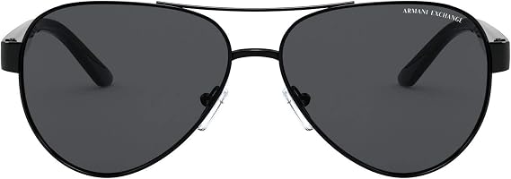 Armani Exchange Mens AX2034S Aviator Sunglasses