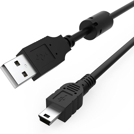 UC-E4 USB Cable Photo Transfer Cord Compatible with Nikon D40 D40X D50 D60 D70 D70S D80 D90 D100 D200 D300 D300S D610 D700 D3000 D3100 D7000 D1H D2X D2H D2HS D3 D3S D4 D3X Digital SLR Camera (3.3 FT)