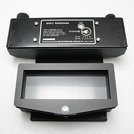 Shen Hao 6x17 6x9 6x12 Multi Format Panorama Universal Roll Film Back Film Holder for 4x5 Camera Linhof Toyo Sinar Tachihara Graflok Back