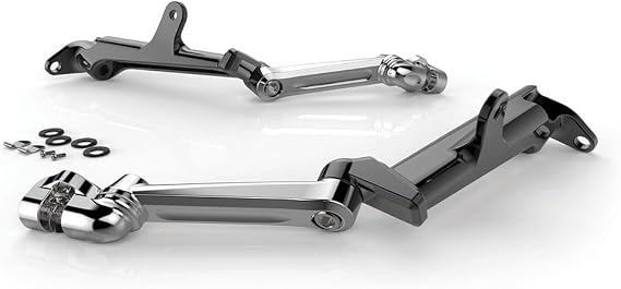 Frame Mounted Adjustable Highway Peg Mounts '09 & UP Touring Models, Chrome