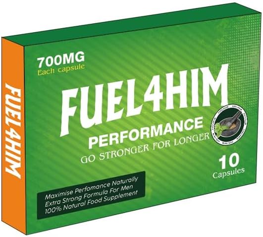 New Stronger for Longer Formula for Men - Ultra Strong Performance Enhancing Pills, Stamina Endurance Booster Blue Supplement Pills for Men - 10 Ginseng Capsules 700MG
