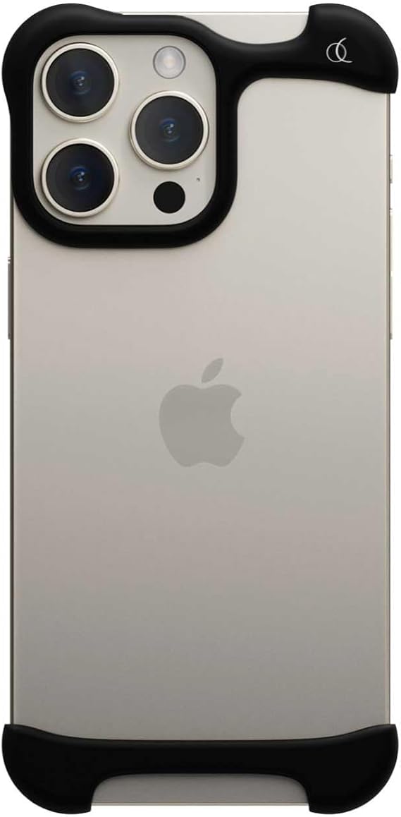 Arc Pulse AC27049i16PR iPhone 16 Pro Case, Aluminum Bumper, Aerospace Grade Aluminum Alloy, A7075, Ultra Duralumin, Shock Absorption, Double Layer,