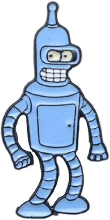 Bender Character Novelty Metal Enamel Pin