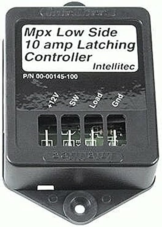 0000145100 10 Amp Monoplex Water Pump Control, Black