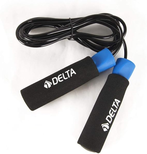 Delta Deluxe Sünger Tutamaçlı Rulmanlı Ayarlanabilir Atlama İpi