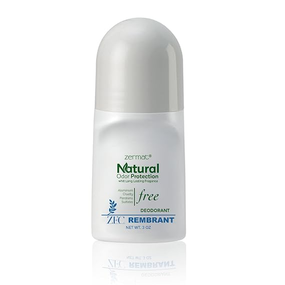 Zermat Zentimento Rembrandant, Natural Roll-On Deodorant, 3 Oz.