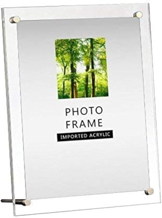 Modern Acrylic Photo Frame - Desktop/Free Standing(5x7)