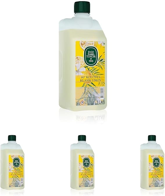 Eyüp Sabri Tuncer Limon Kolonyası Bidon (1 Lt) (4 paketi)