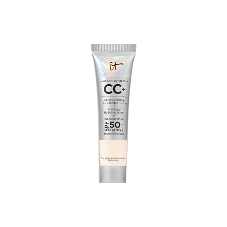 IT Cosmetics Mini CC+ Cream with SPF 50+ Full Coverage Natural Foundation