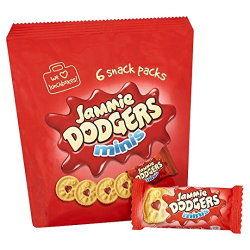 Burtons Mini Jammie Dodgers Lunch Box 6Pk